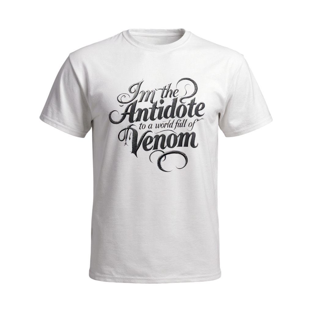 I'm The Antidote in a World Full of Venom