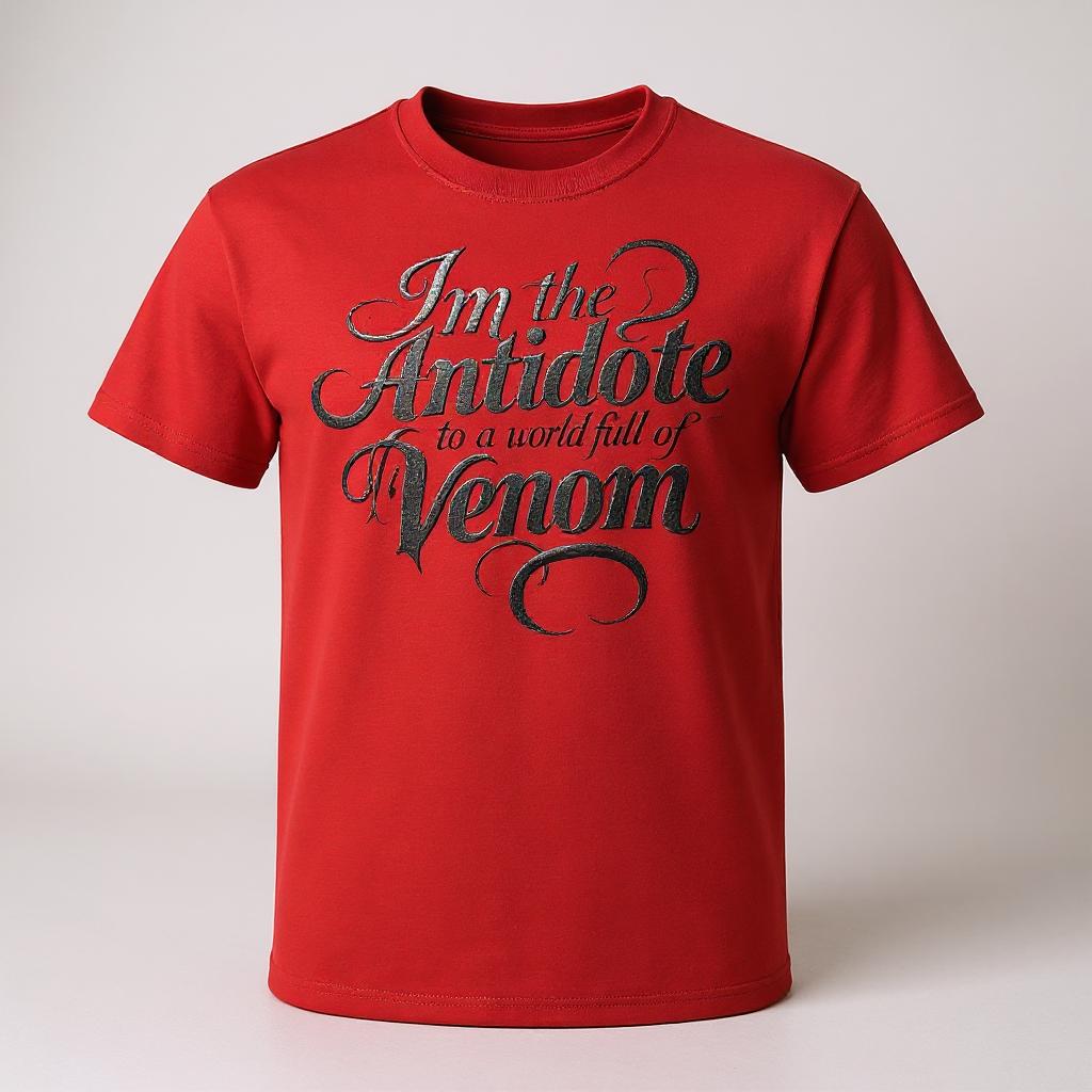 I'm The Antidote in a World Full of Venom