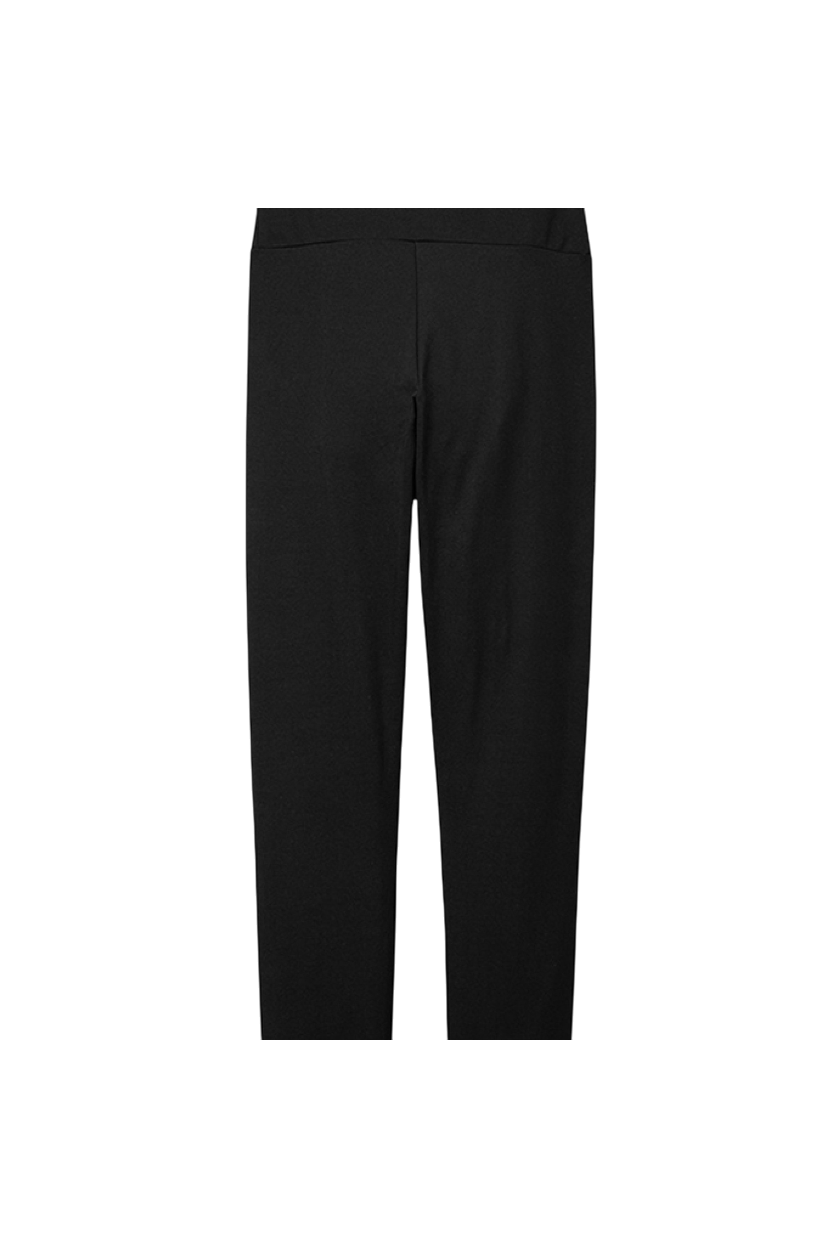Black pants on a white background