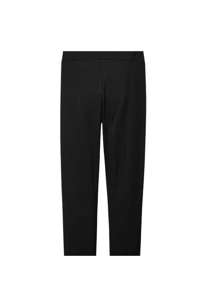 Black pants on a white background