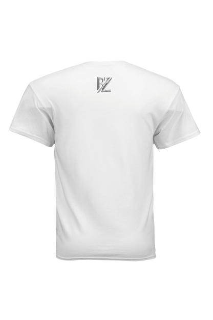 White t-shirt on a transparent background