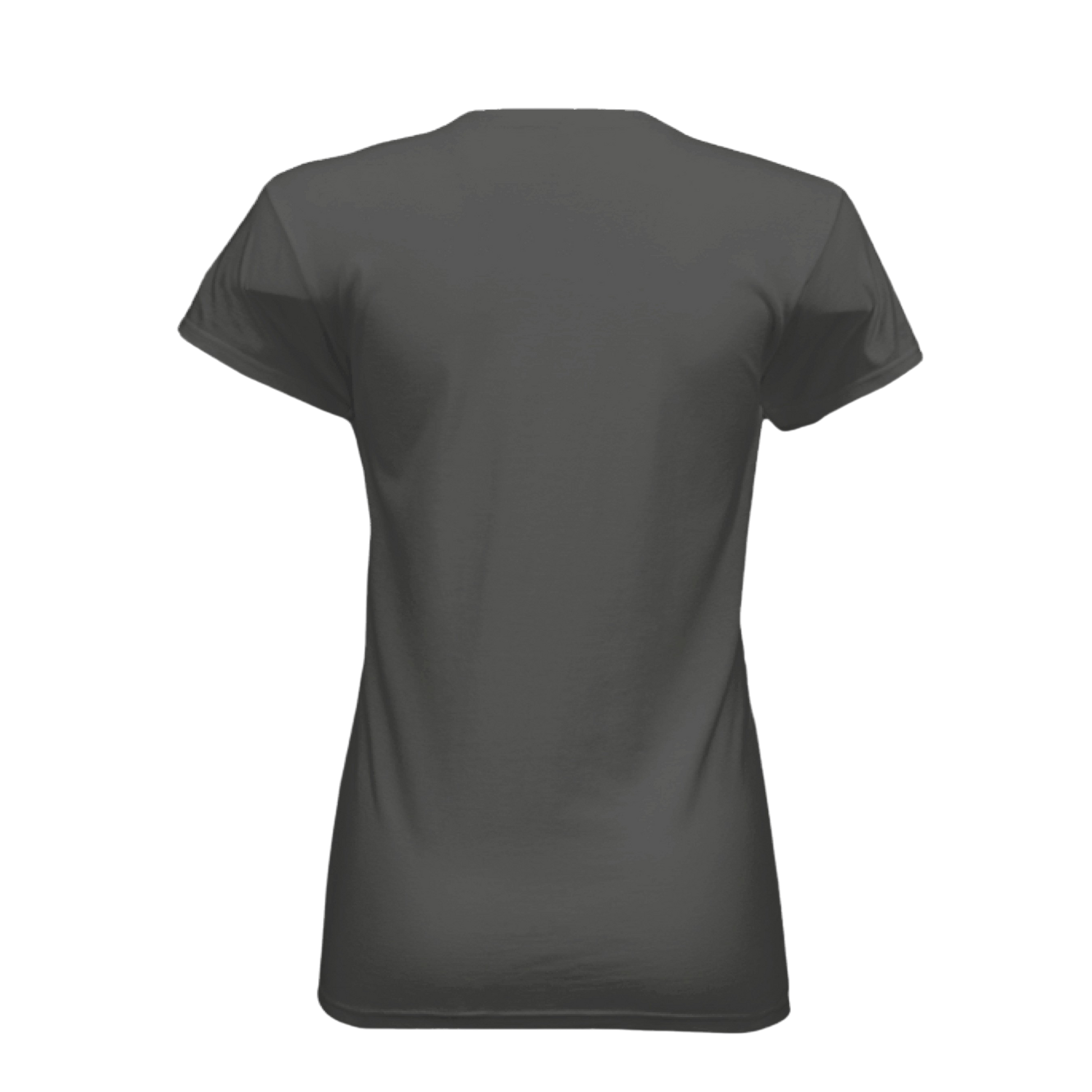 Gray t-shirt on a white background
