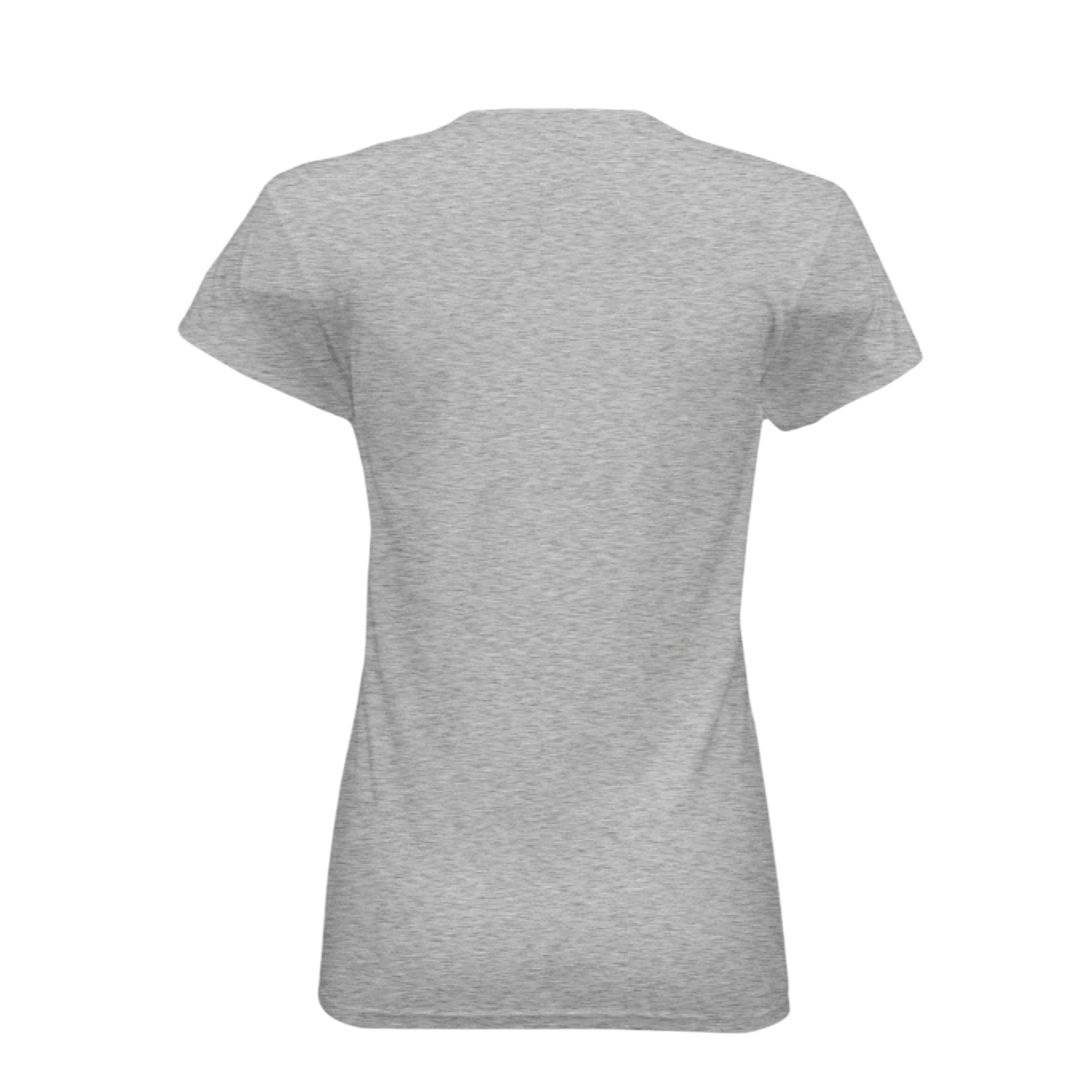 Gray t-shirt on a white background