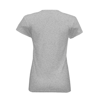 Gray t-shirt on a white background
