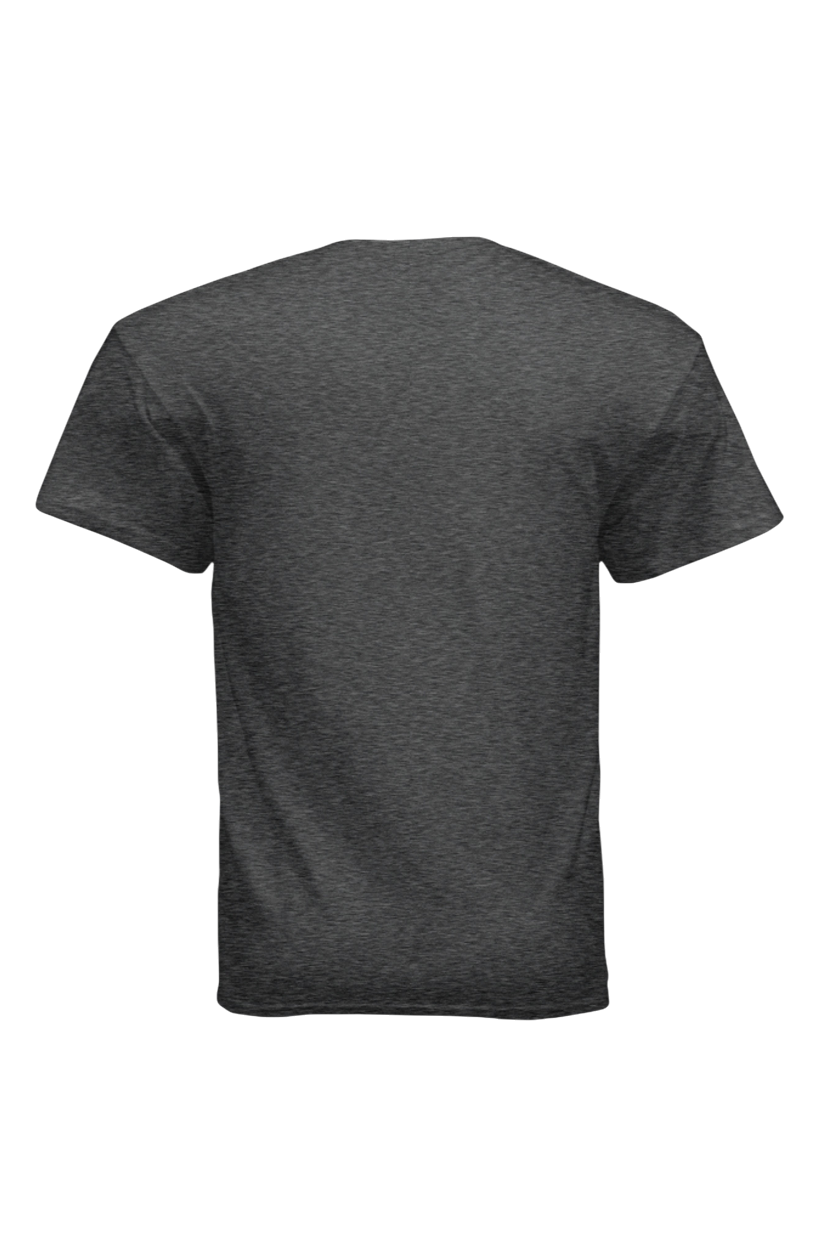 Green t-shirt on a white background