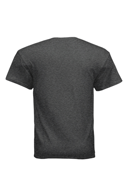 Green t-shirt on a white background