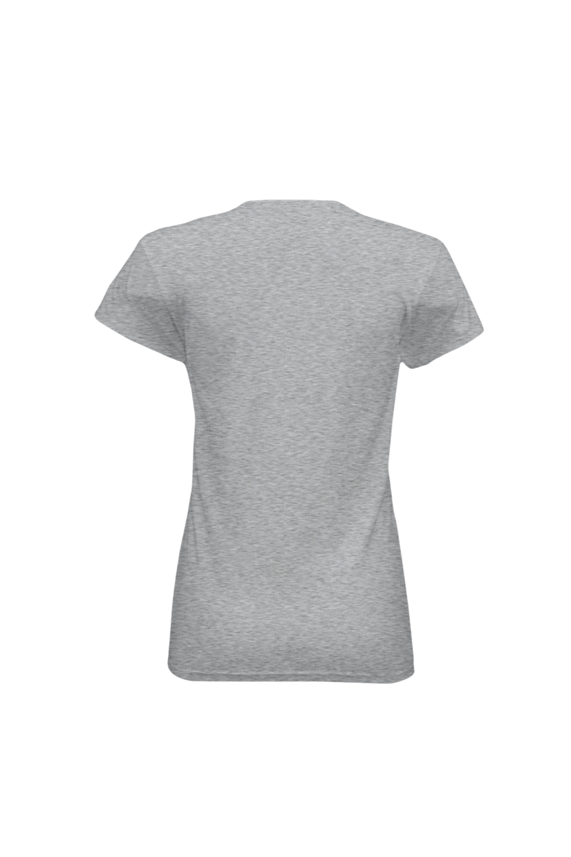 Gray t-shirt on a white background
