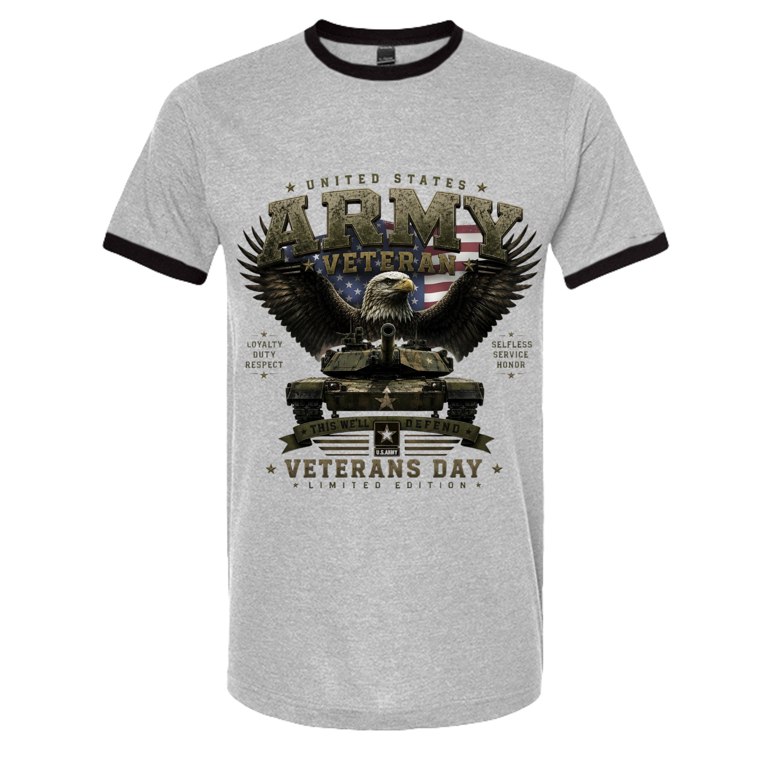 Heather Grey/ Black - 246 - FRONT
