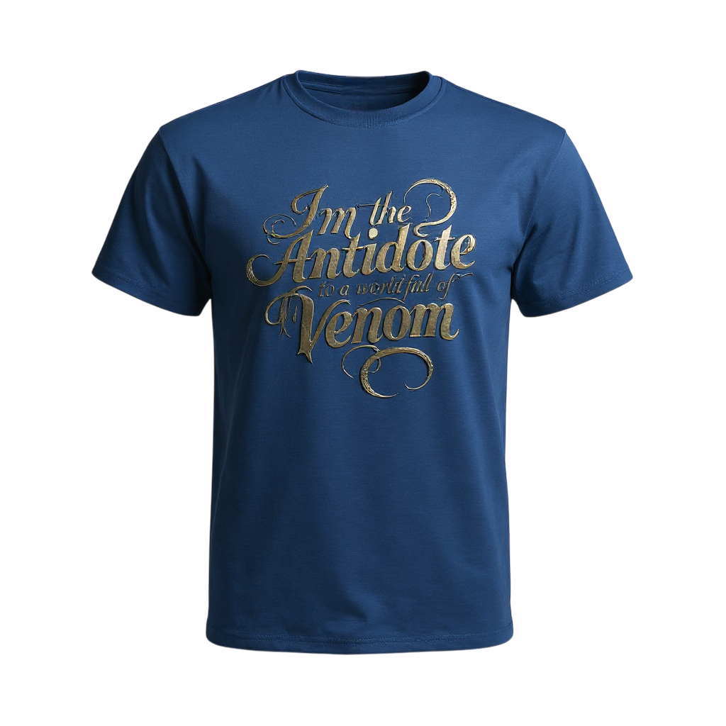 I'm The Antidote in a World Full of Venom