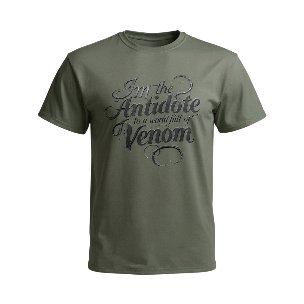 I'm The Antidote in a World Full of Venom