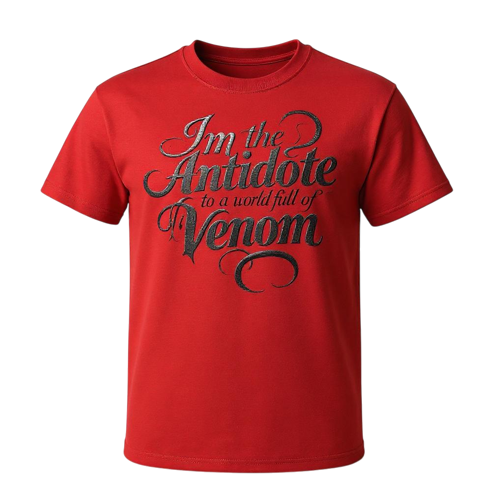 I'm The Antidote in a World Full of Venom