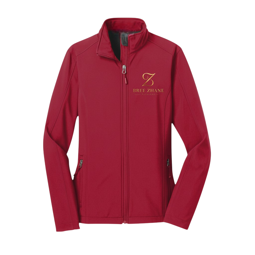 Soft Shell Jacket Bree Zhane Official Logo