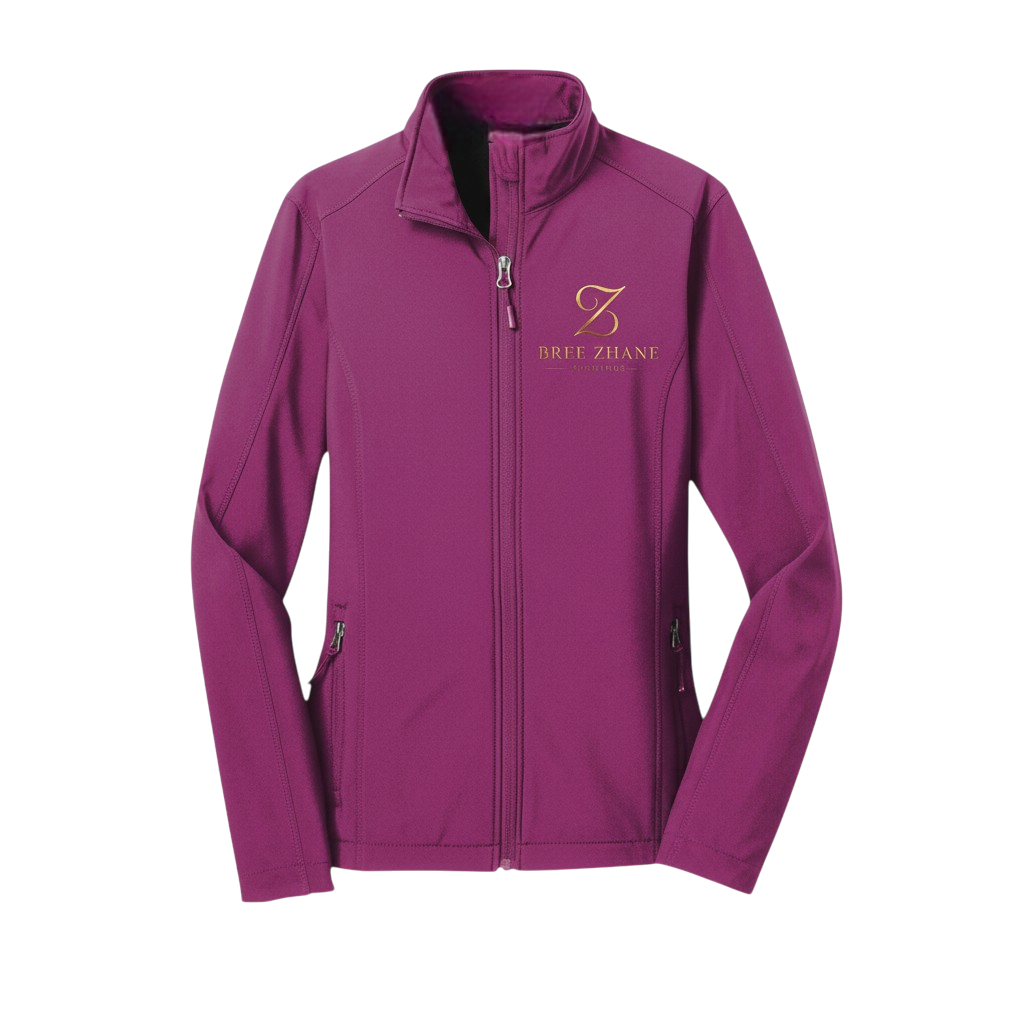 Soft Shell Jacket Bree Zhane Official Logo