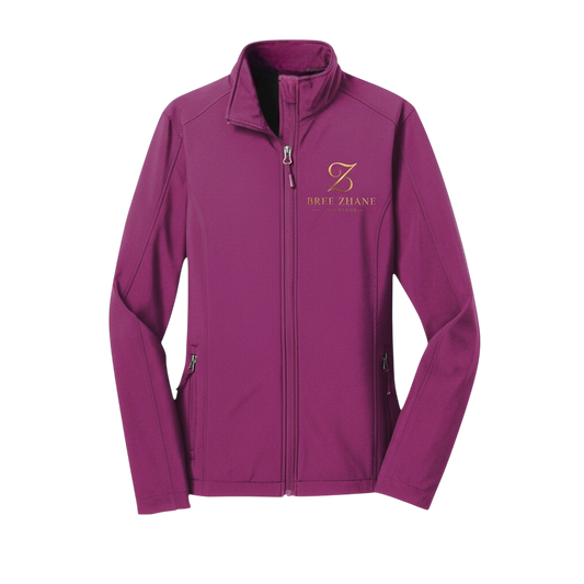 Soft Shell Jacket Bree Zhane Official Logo