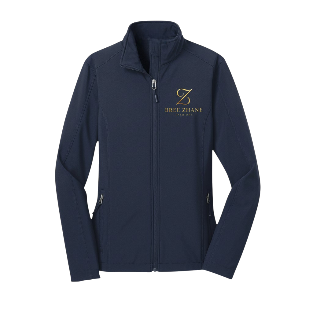 Soft Shell Jacket Bree Zhane Official Logo