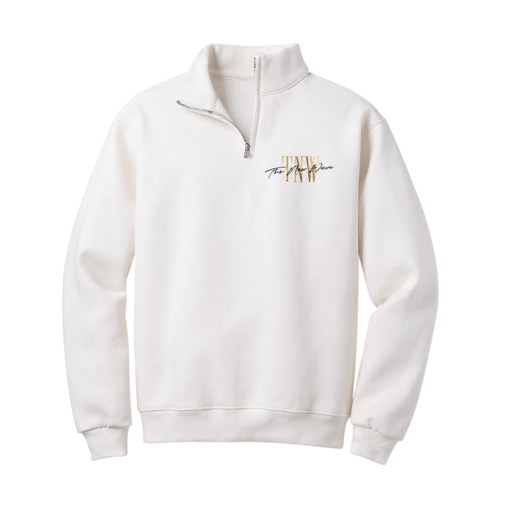 Quarter Zip Signature Logo